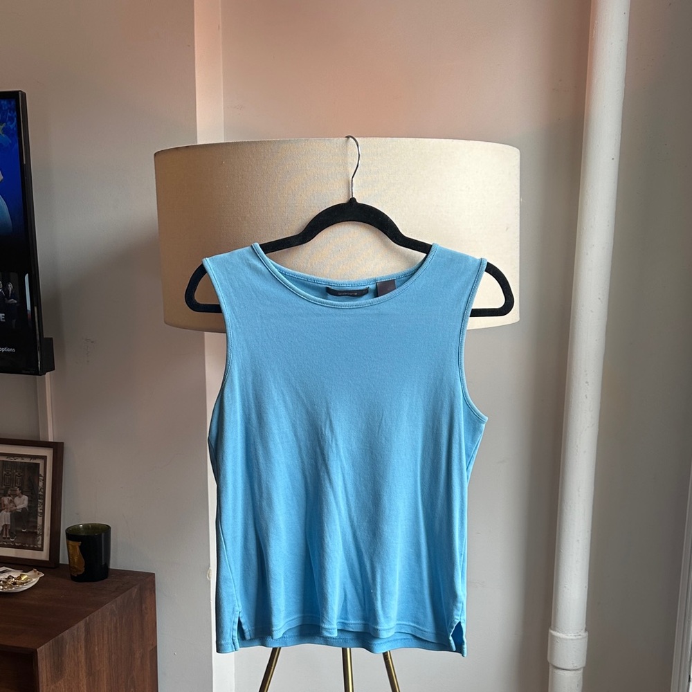 Blue Liz Claiborne Sleeveless Women's Top